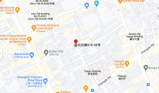 ST Shanghai adress